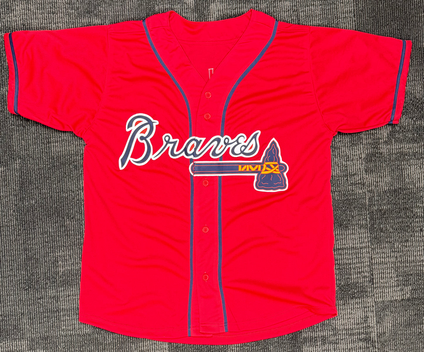 Mauricio Dubon #14 Autographed Atlanta Braves Red Jersey