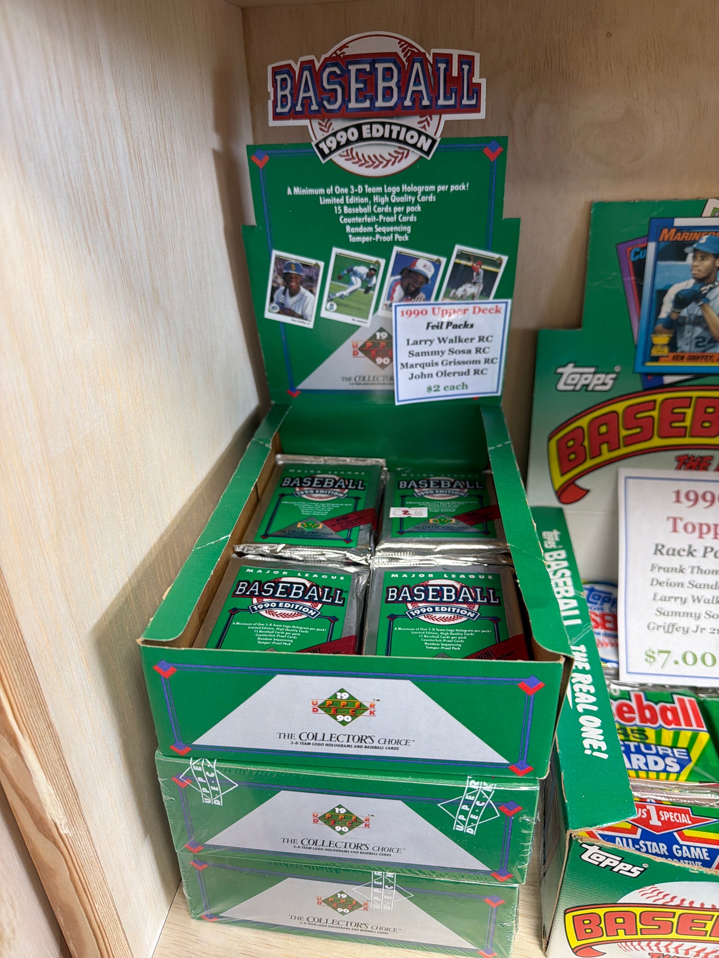 1990 Upper Deck Foil Pack