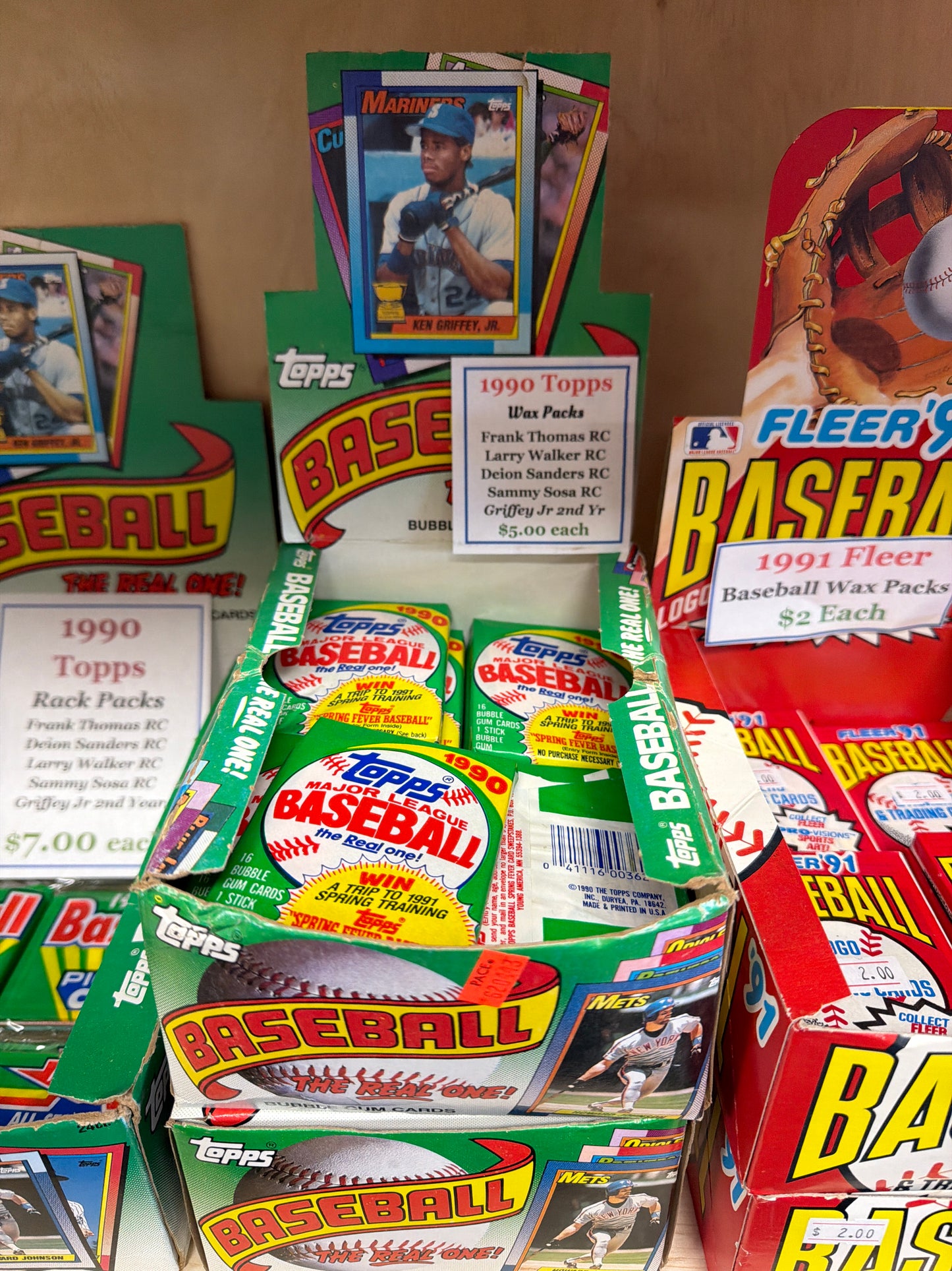 1990 Topps Wax Pack