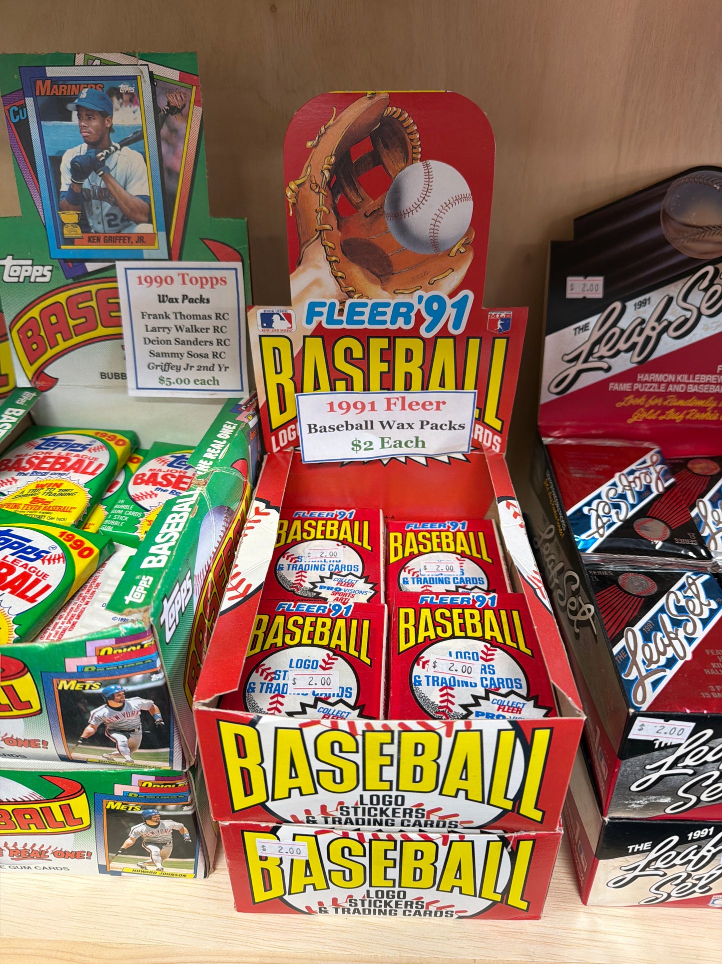1992 Fleer Wax Pack