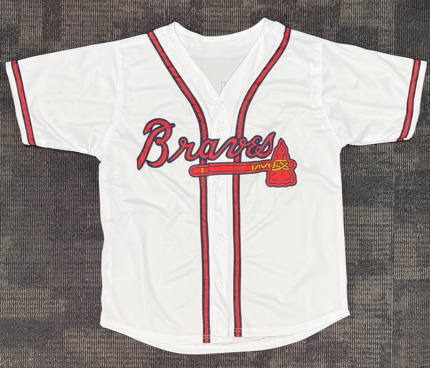 Austin Riley #27 Autographed Atlanta Braves White Jersey