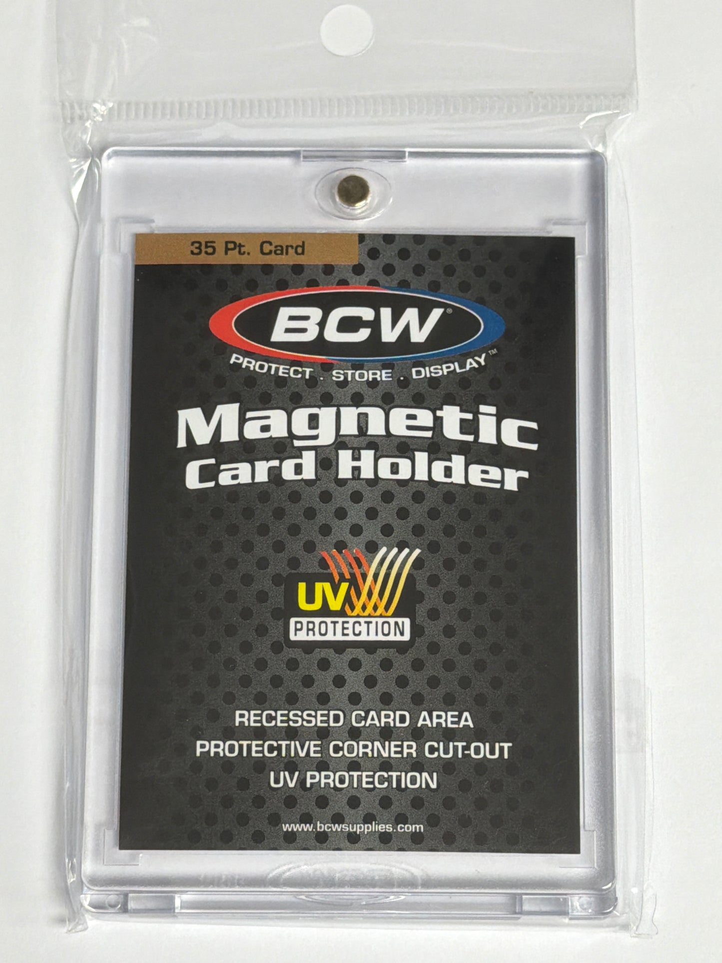 BCW Magnetic Card Holder - 35 Pt. Card