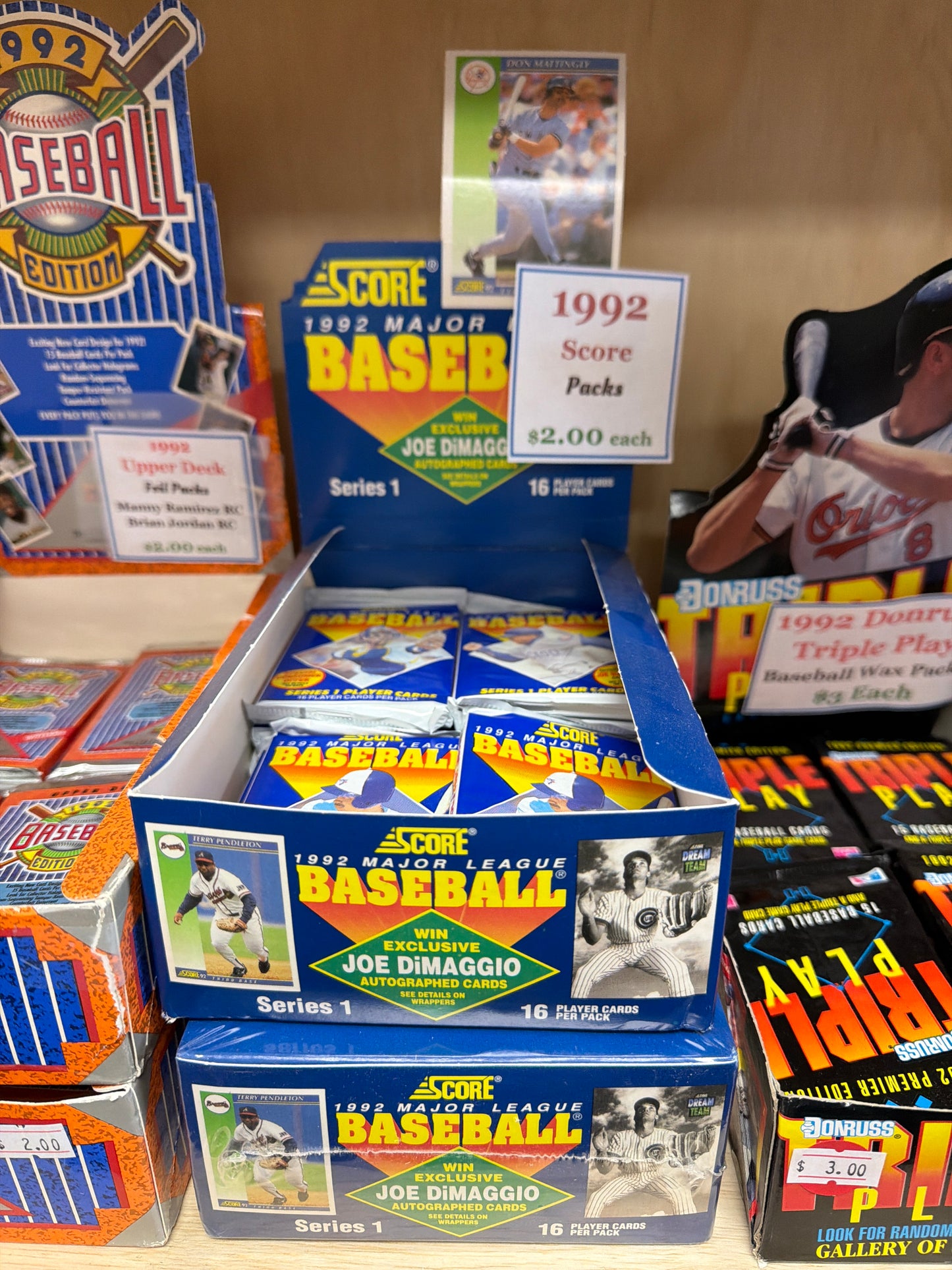 1992 Score Packs