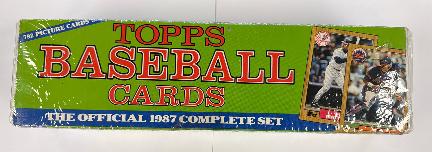 Topps Baseball Cards - Official 1987 Complete Set