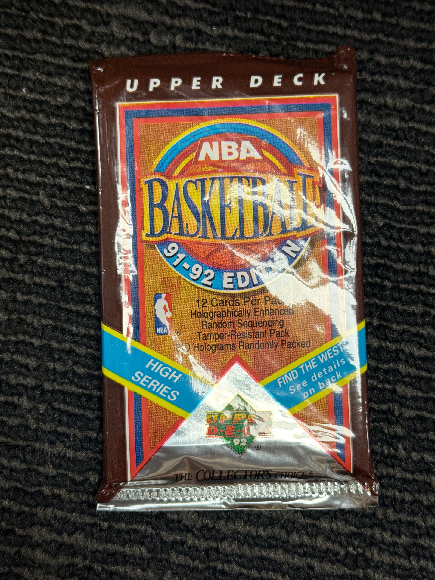 1991-1992 Upper Deck Basketball Wax Pack