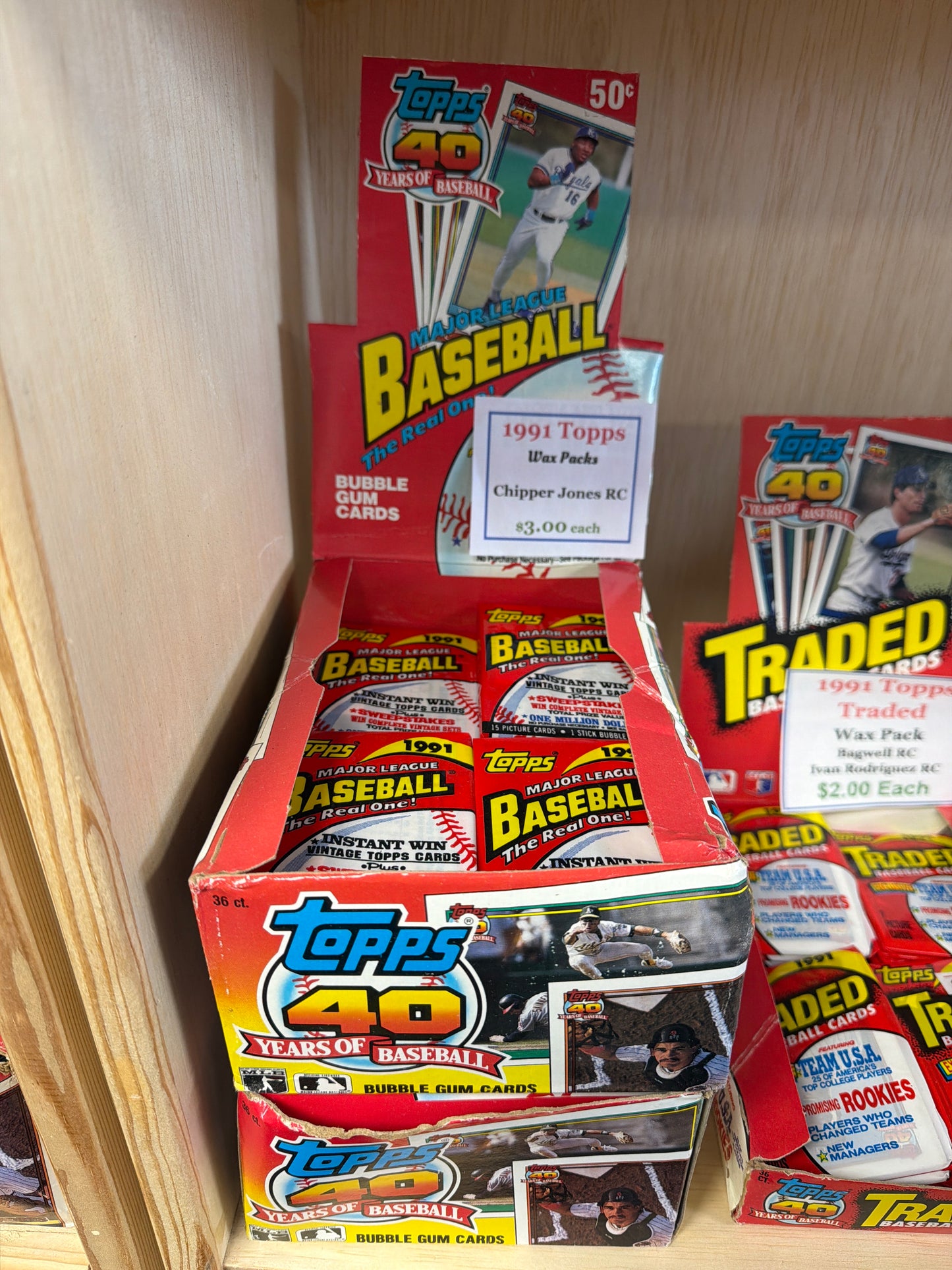 1991 Topps Wax Pack