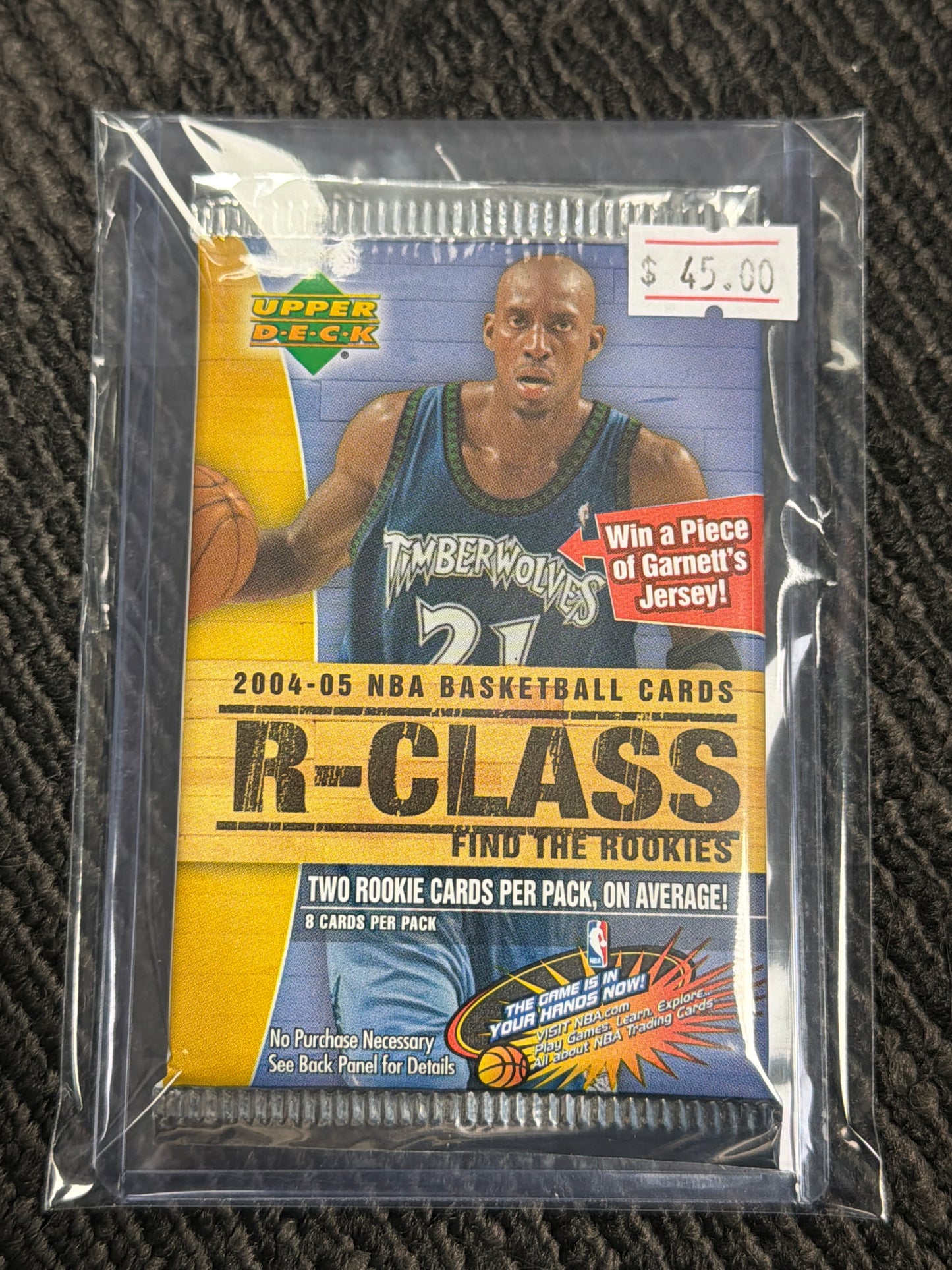 2004-2005 Upper Deck Basketball R-Class Wax Pack