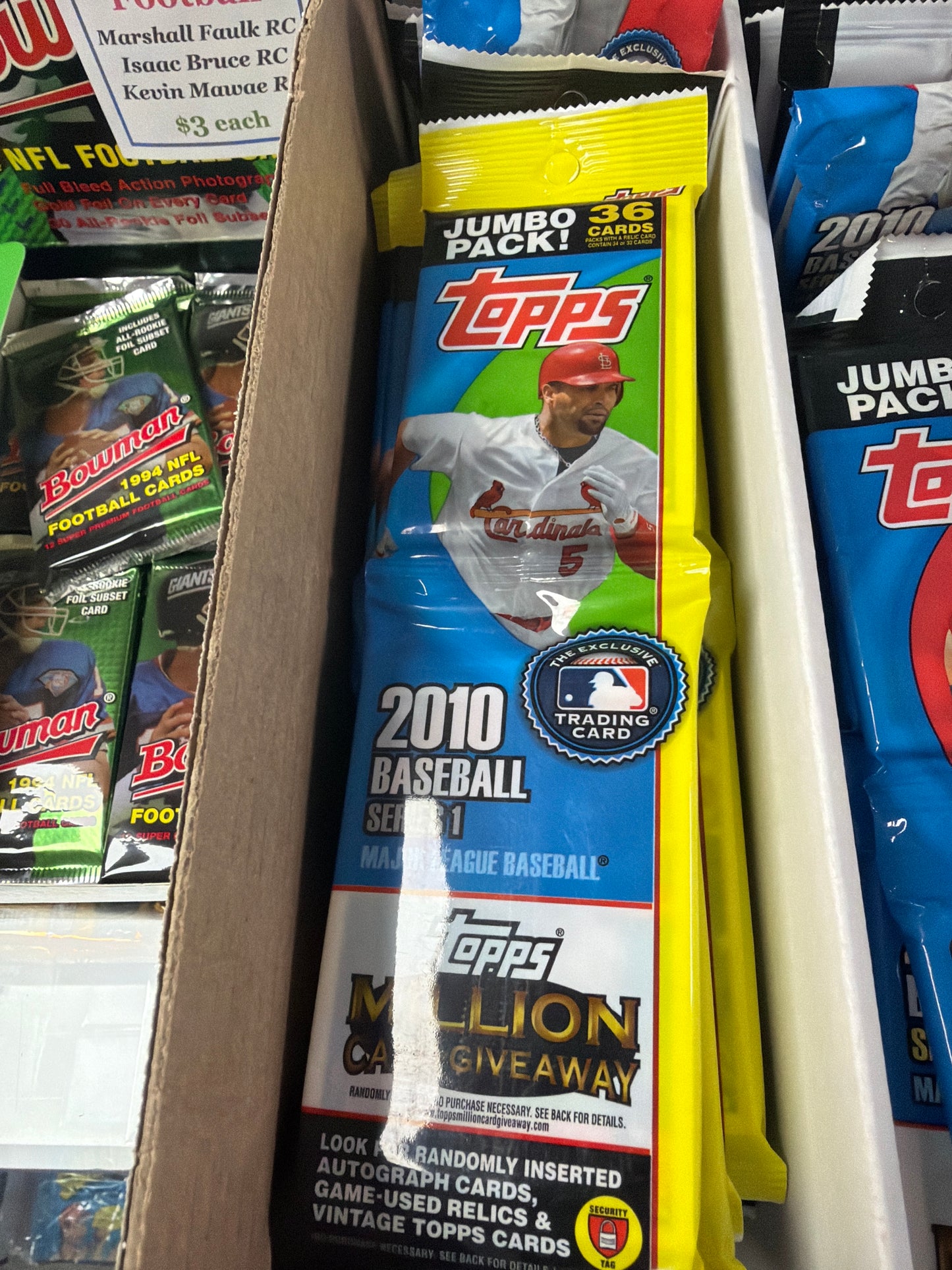 Jumbo Pack 2010 Topps Series 1 Wax Pack
