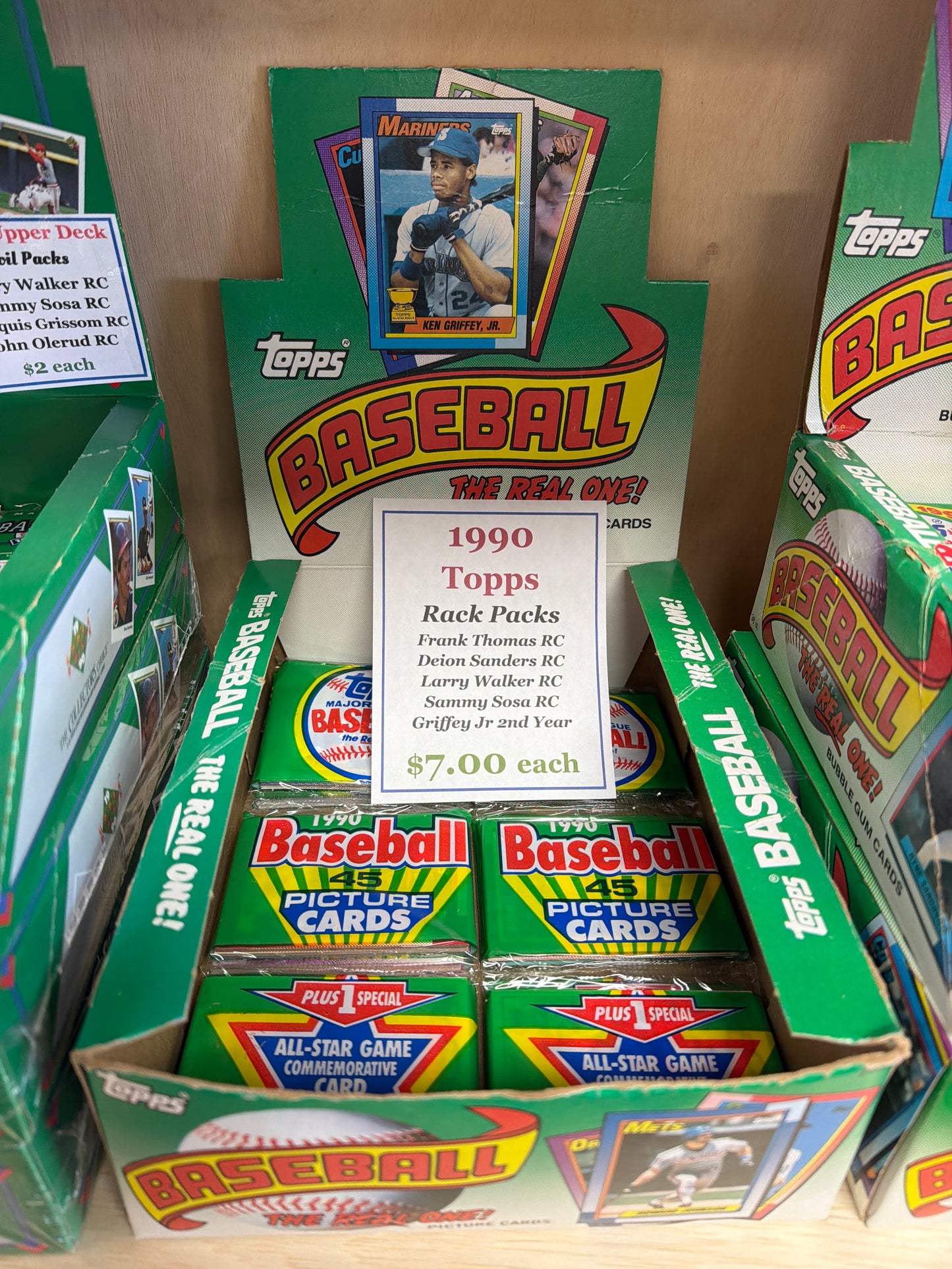 1990 Topps Rack Pack