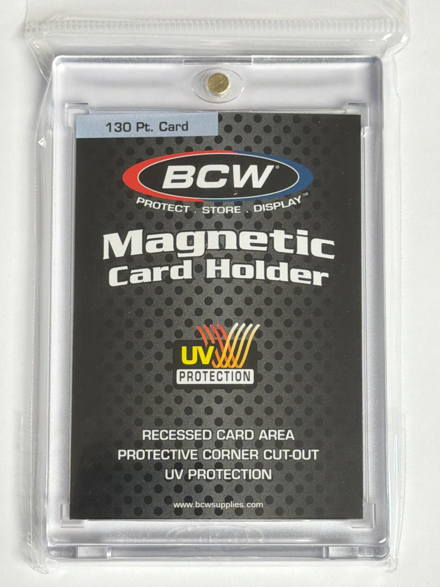 BCW Magnetic Card Holder - 130 Pt. Card