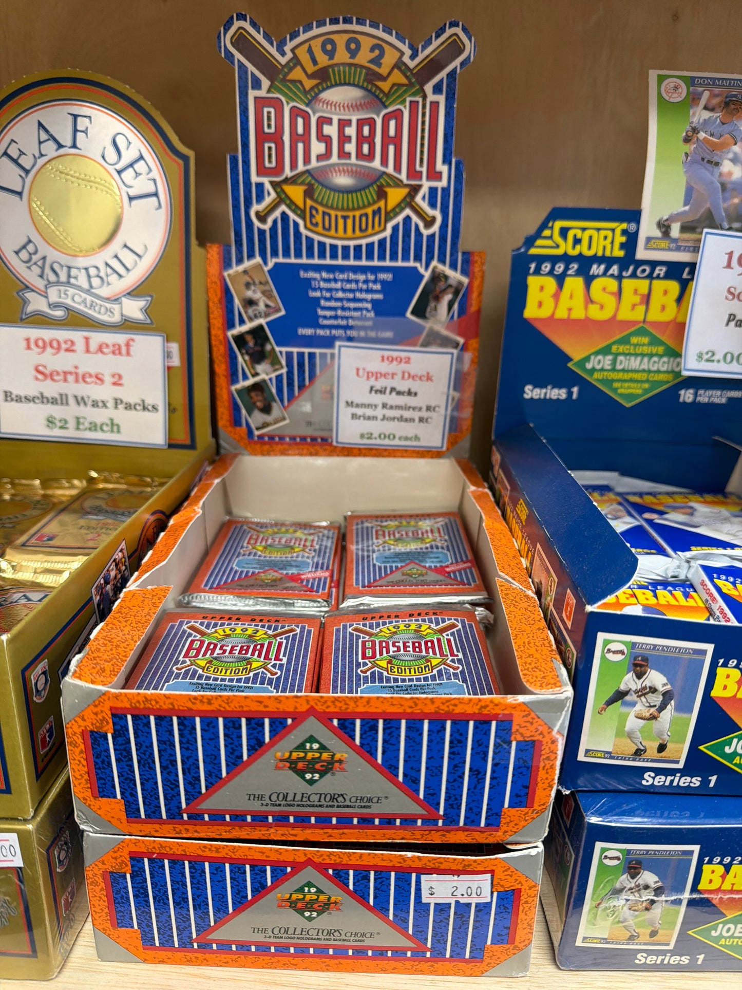 1992 Upper Deck Foil Packs