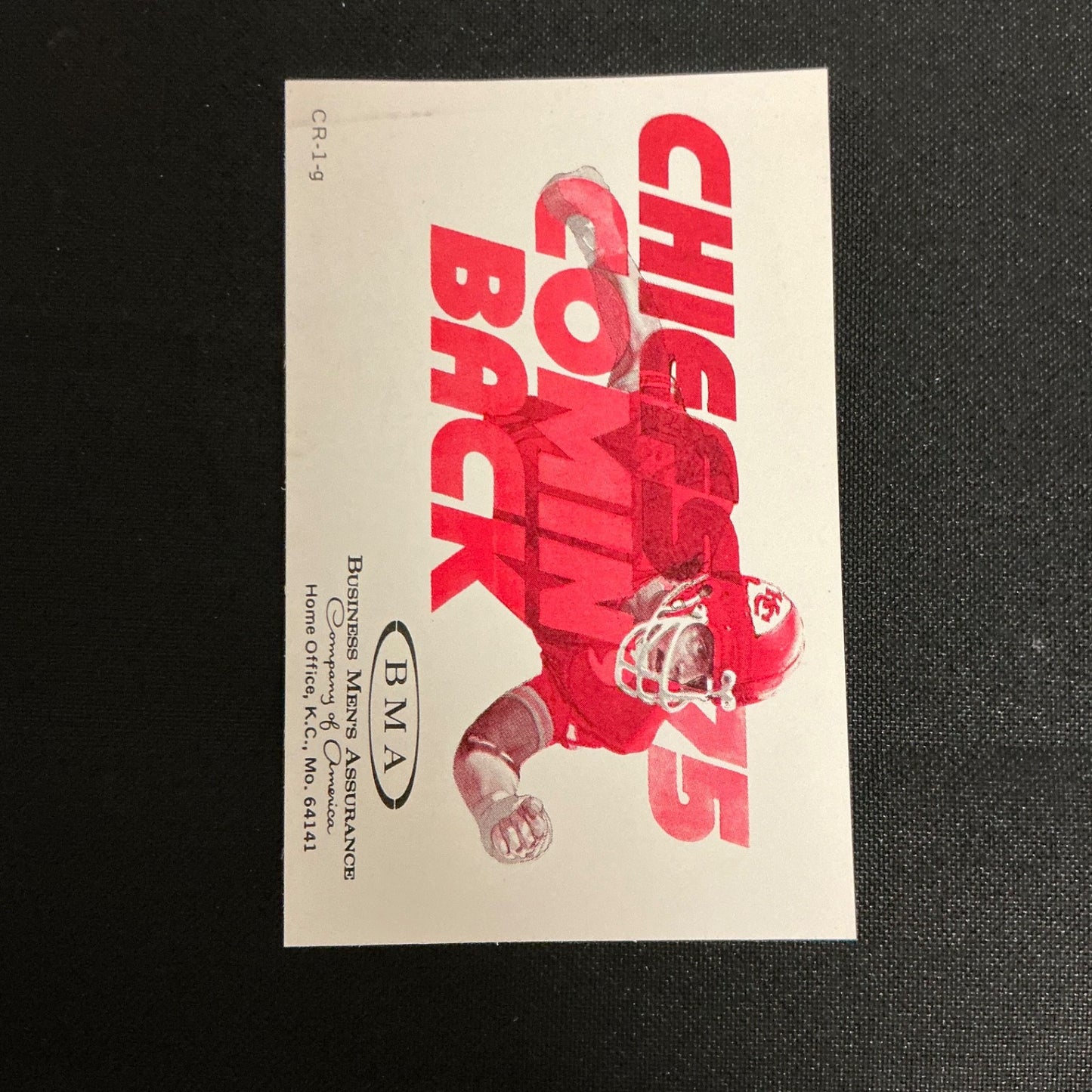 1975 Kansas City Chiefs Football Pocket Schedule