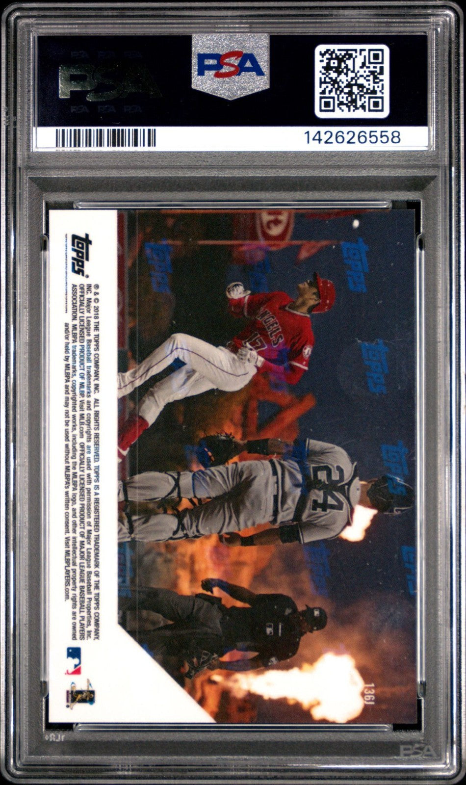 2018 Topps Now #138J Shohei Ohtani JAPANESE ROOKIE RC PSA 10 GEM MT
