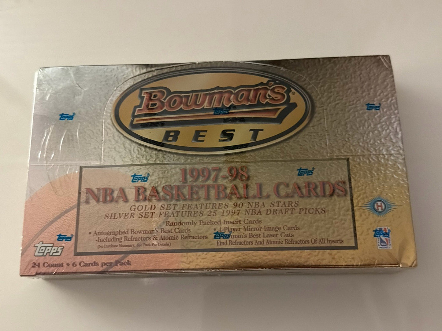 1997-98 Bowman's Best Basketball Hobby Sealed Unopened Box