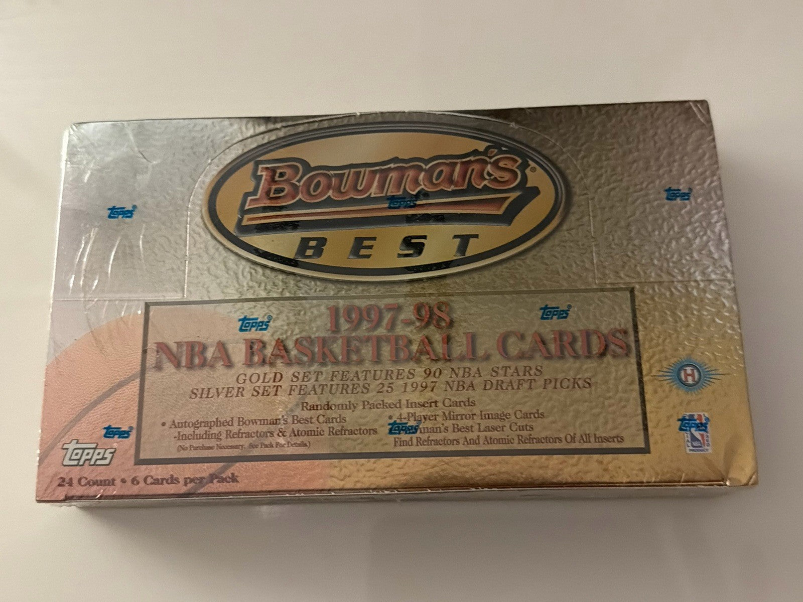 1997-98 Bowman's Best Basketball Hobby Sealed Unopened Box