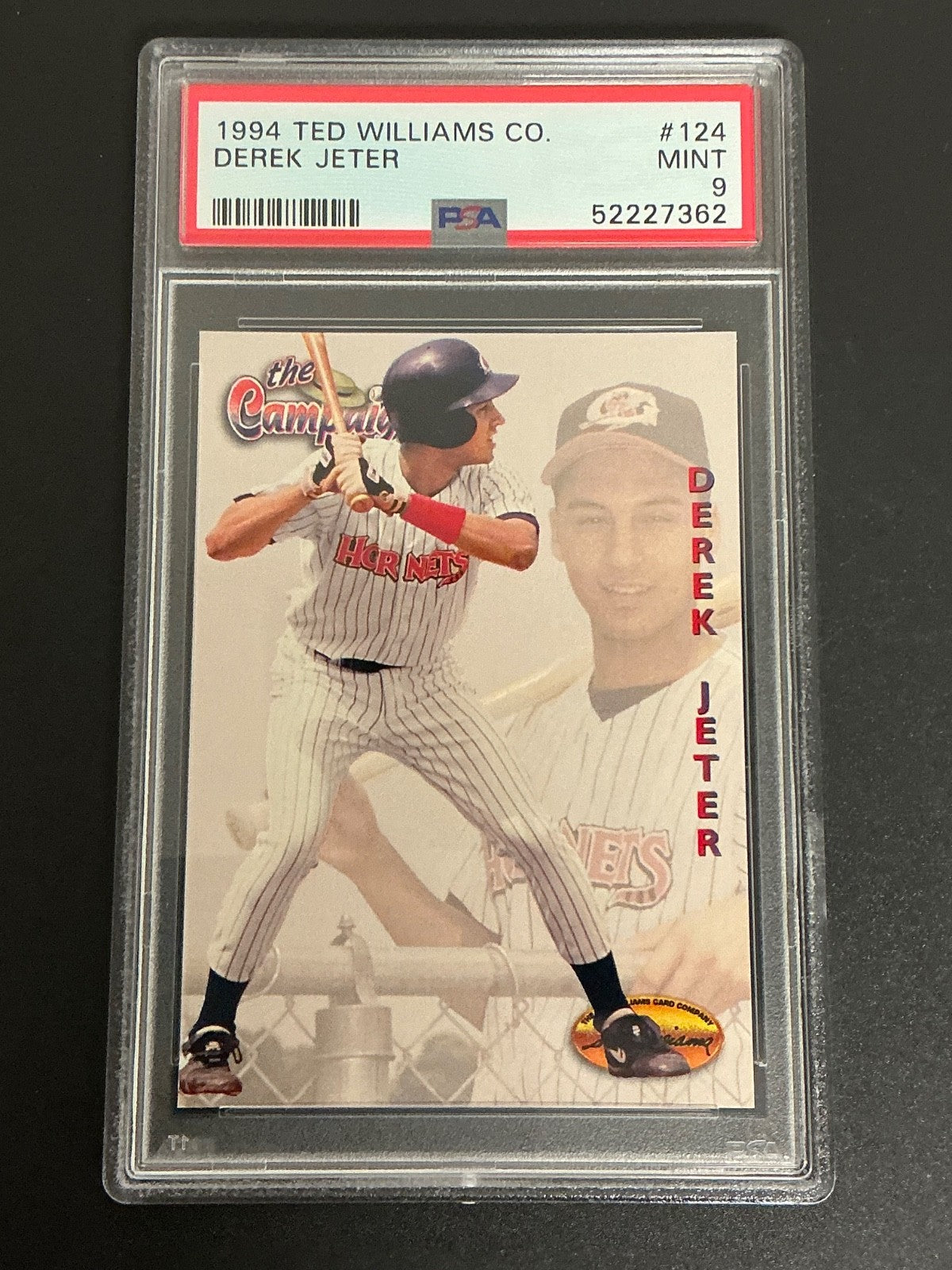 1994 Ted Williams Co. #124 Derek Jeter PSA 9 MT 362