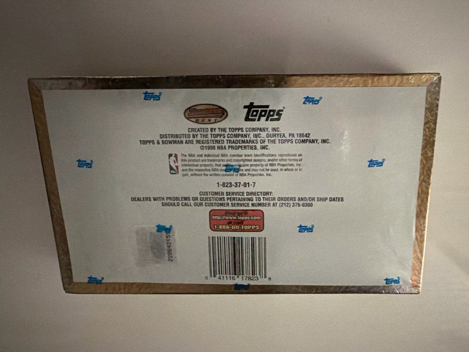 1997-98 Bowman's Best Basketball Hobby Sealed Unopened Box