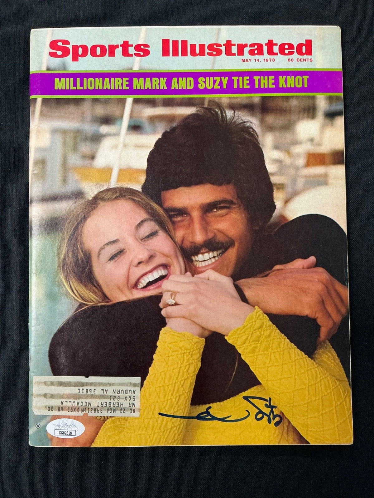 Mark Spitz Signed Auto 1973 Sports Illustrated Magazine JSA COA 650