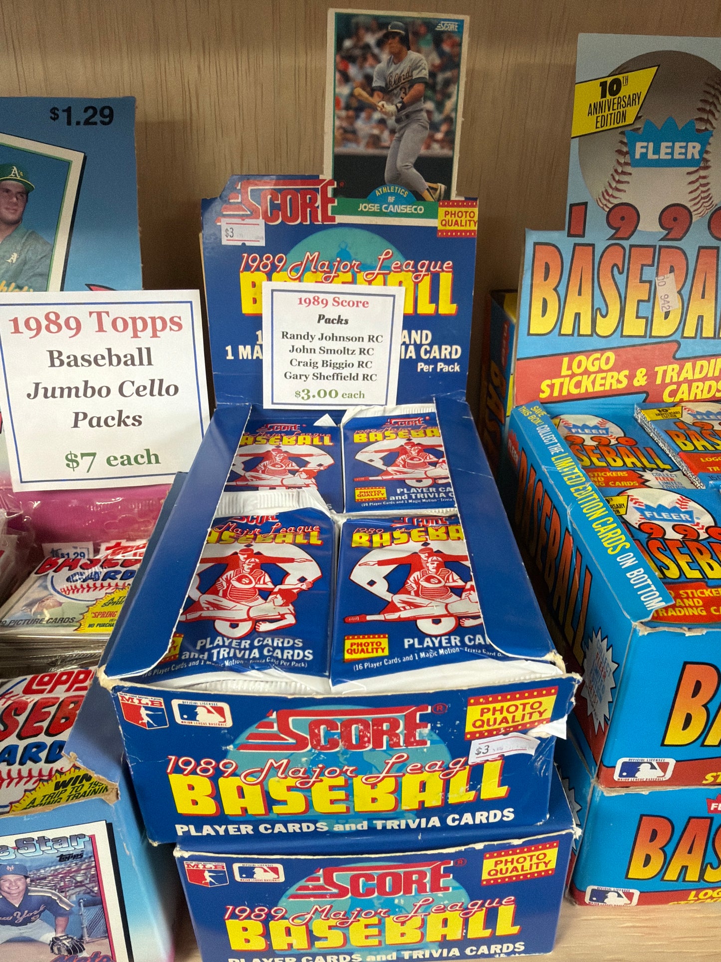 1989 Score Packs