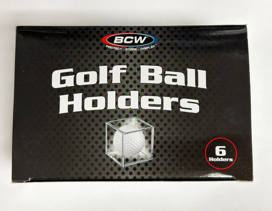 BCW Golf Ball Holders - 6 Count