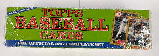 Topps Baseball Cards - Official 1987 Complete Set