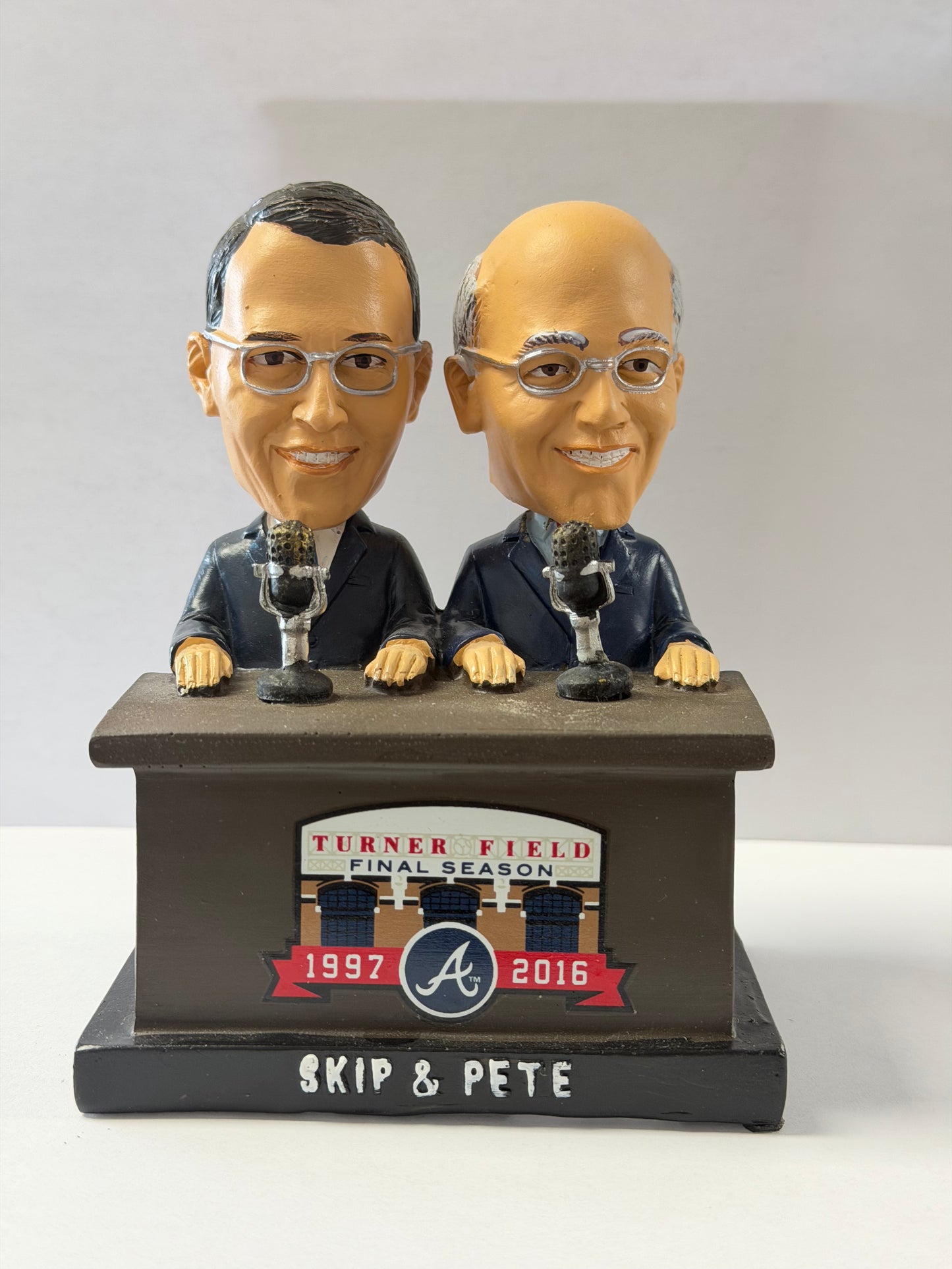 Skip & Pete Atlanta Braves Bobblehead