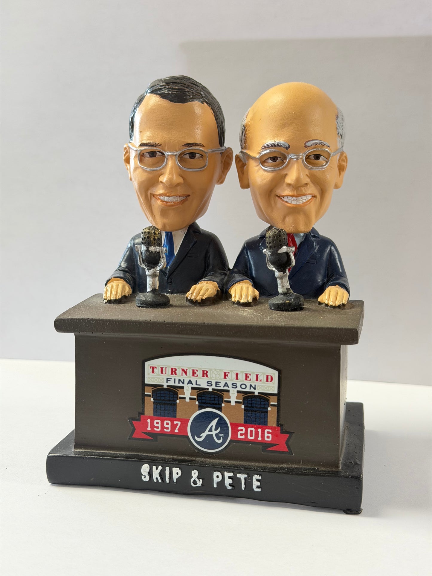 Skip & Pete Atlanta Braves Bobblehead