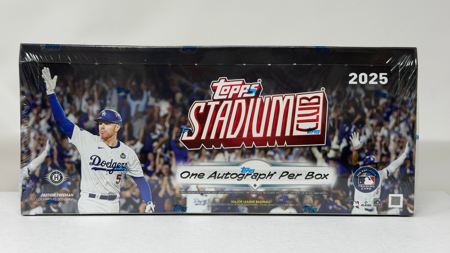 2025 Topps Stadium Club Hobby Box