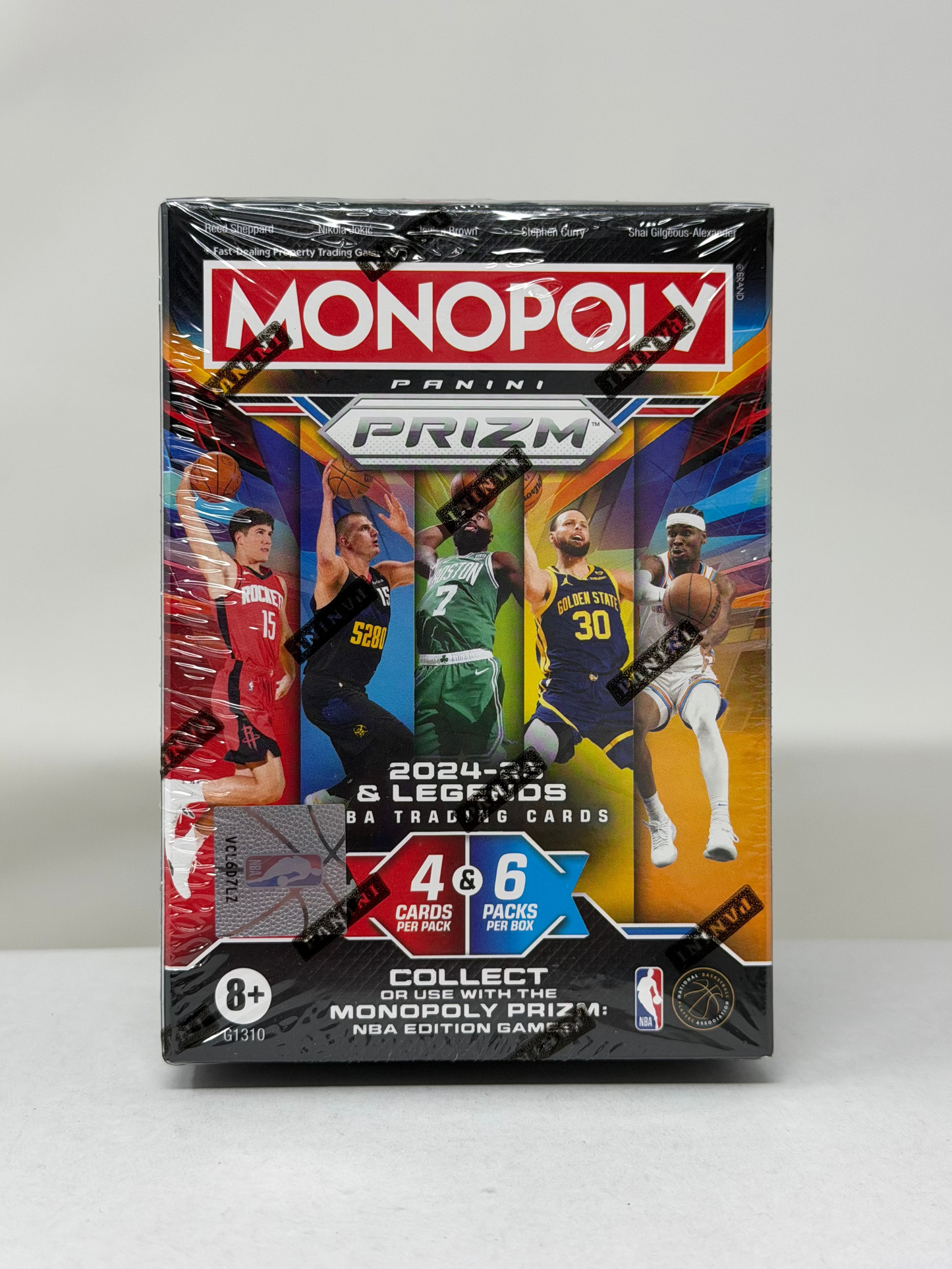 2025 Panini Prism Monopoly Basketball Blaster Box