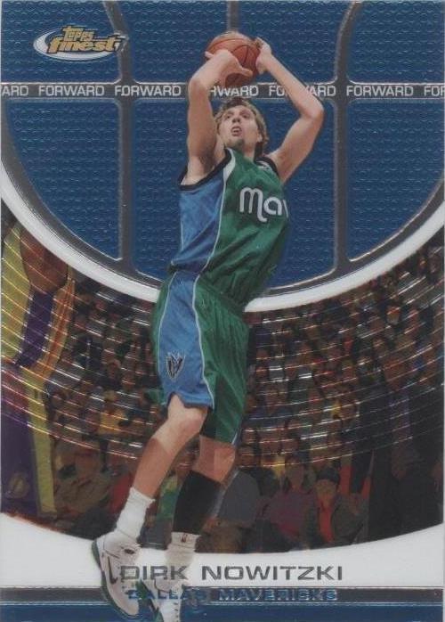 2005-06 Topps Finest Dirk Nowitzki Mavericks #28 PSA 9 MINT 334